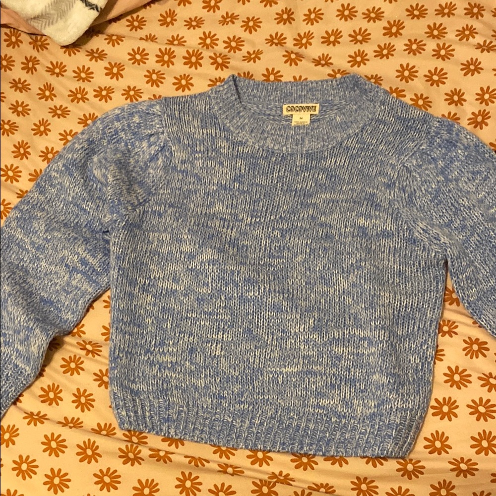 Sonoma Light Blue Knit Pullover